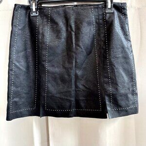 Altd State Mini Skirt Large Y2K Contrast Stitch Grunge Goth Twee Boho 17826‎